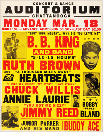BB King, Ruth Brown