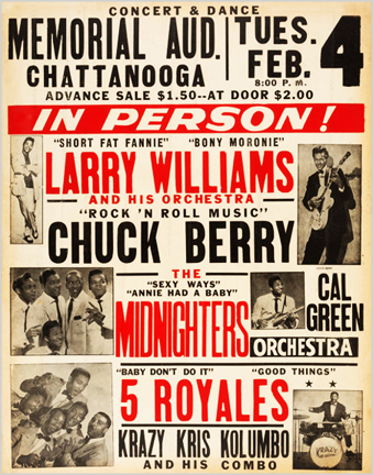 Larry Williams, Chuck Berry