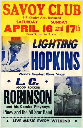 Lightnin' Hopkins, LC Robinson
