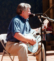 Buddy Brown, Humboldt Folklife Festival, 2000   Blue Lake, CA