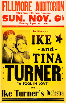 Ike &&nbsp;Tina Turner | Fillmore Aud