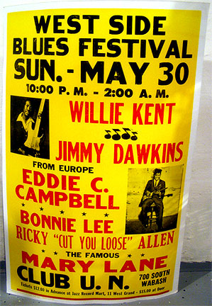 West Side Blues Fest poster